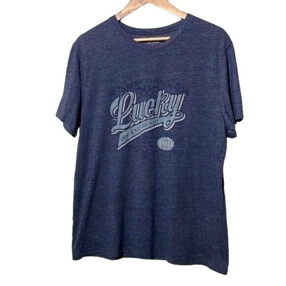 Lucky Brand T-Shirt Short Sleeve Graphic Size Large 5 FOR $25 💵 💲 - Picture 1 of 9